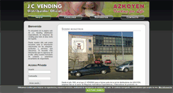 Desktop Screenshot of jcvending.es